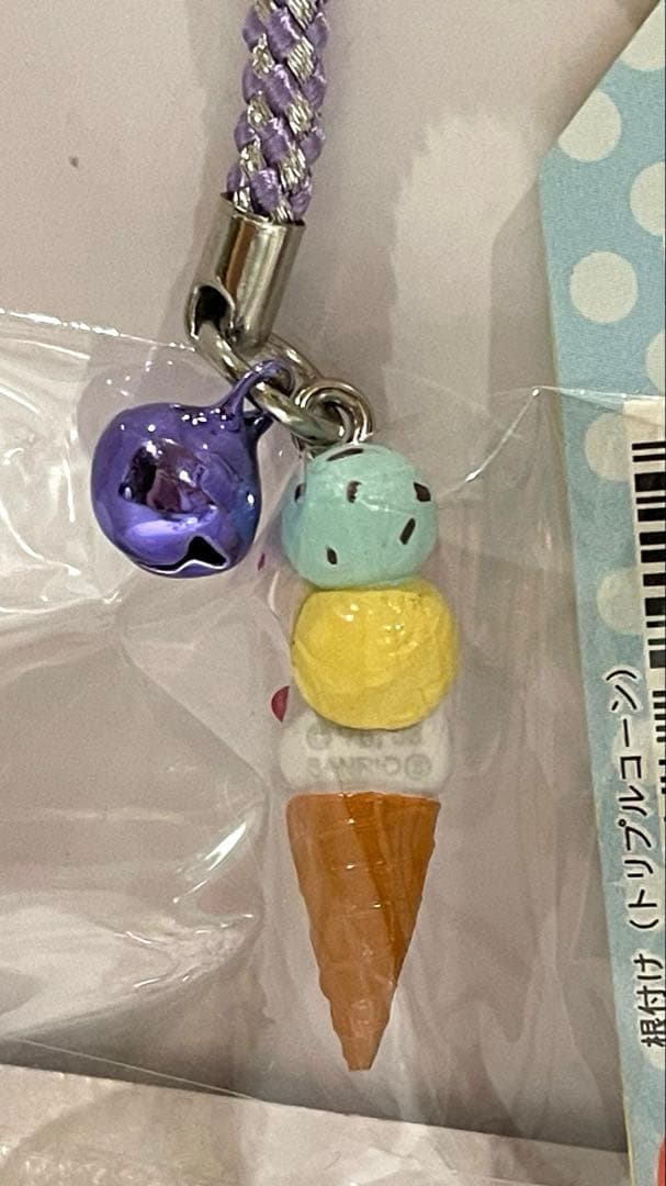日*1様 ハローキティ 根付 ストラップ　アイスシリーズ　6種