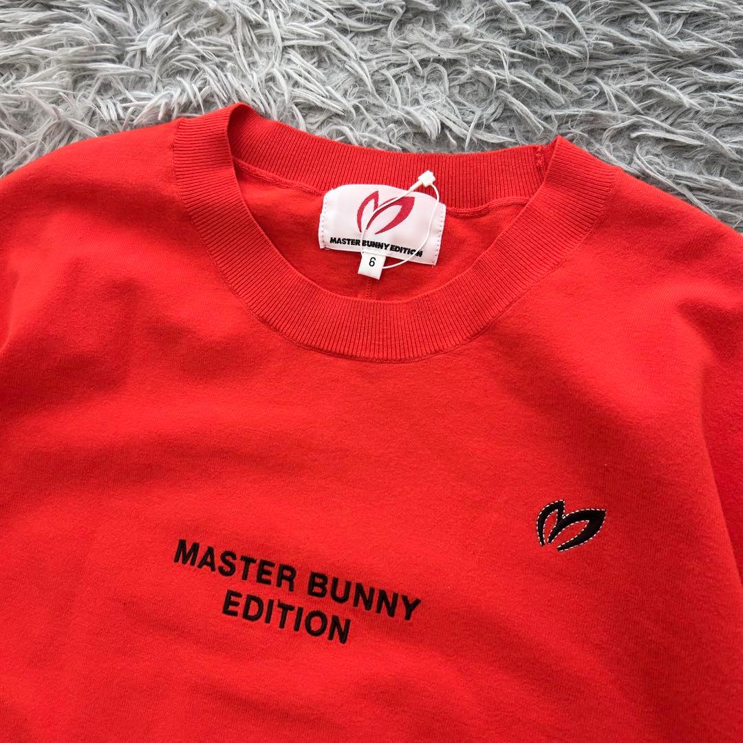 新品　マスターバニーエディション　ニット　セーター　オレンジ　サイズ6