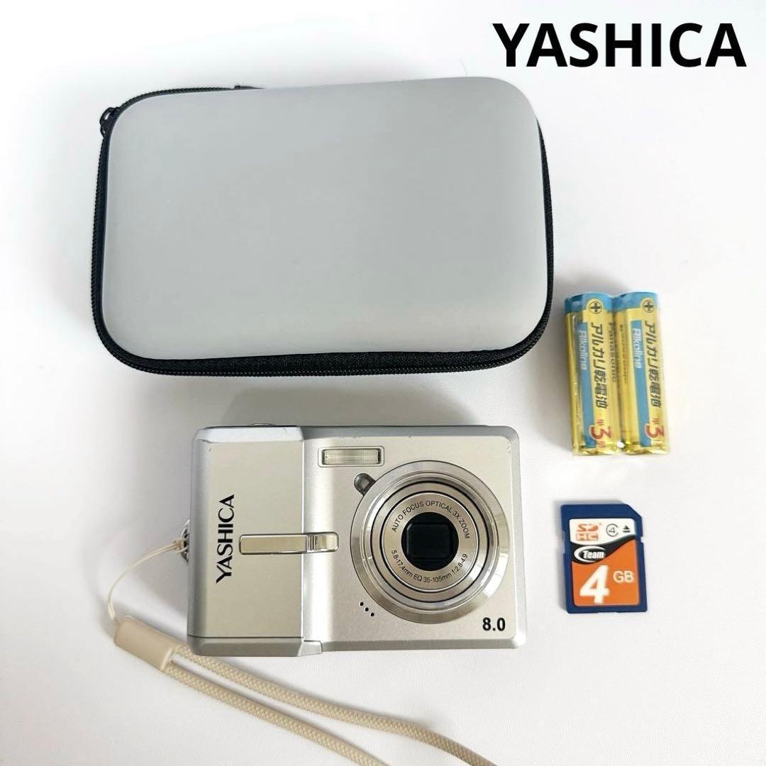 【動作確認済み】YASHICA EZ Digital F824 オールドコンデジ