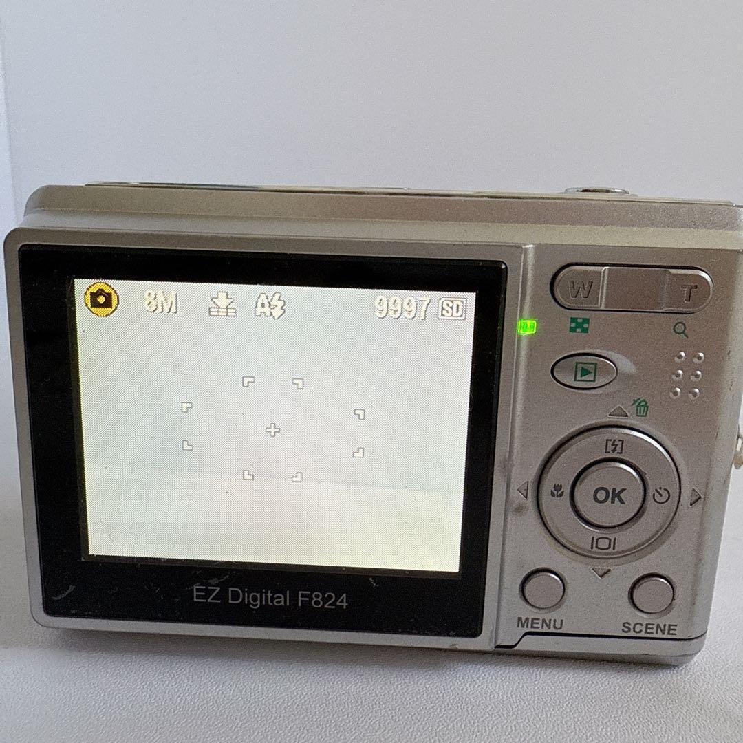 【動作確認済み】YASHICA EZ Digital F824 オールドコンデジ