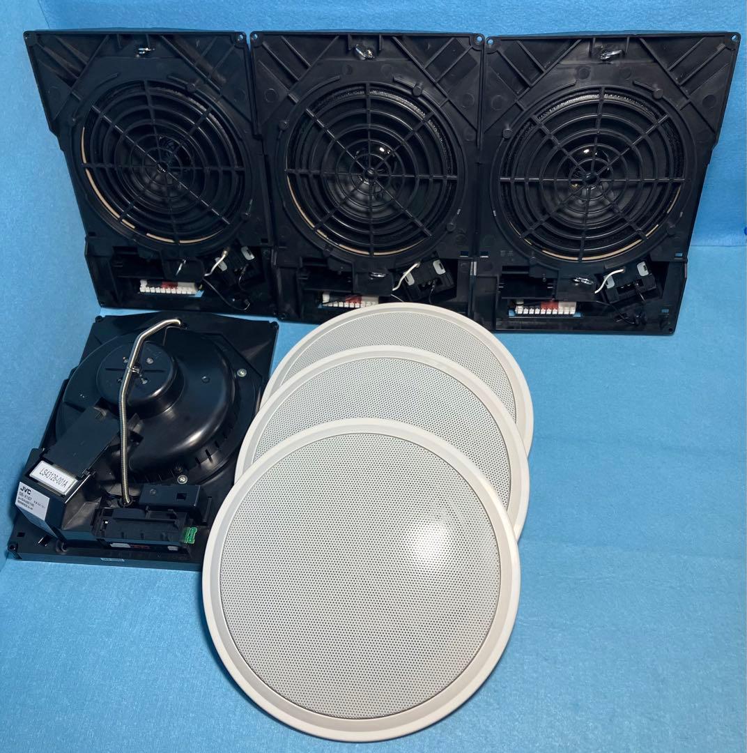 JVC 天井スピーカー SB-X167 ✕4台、パネル SB-B655 ✕3枚