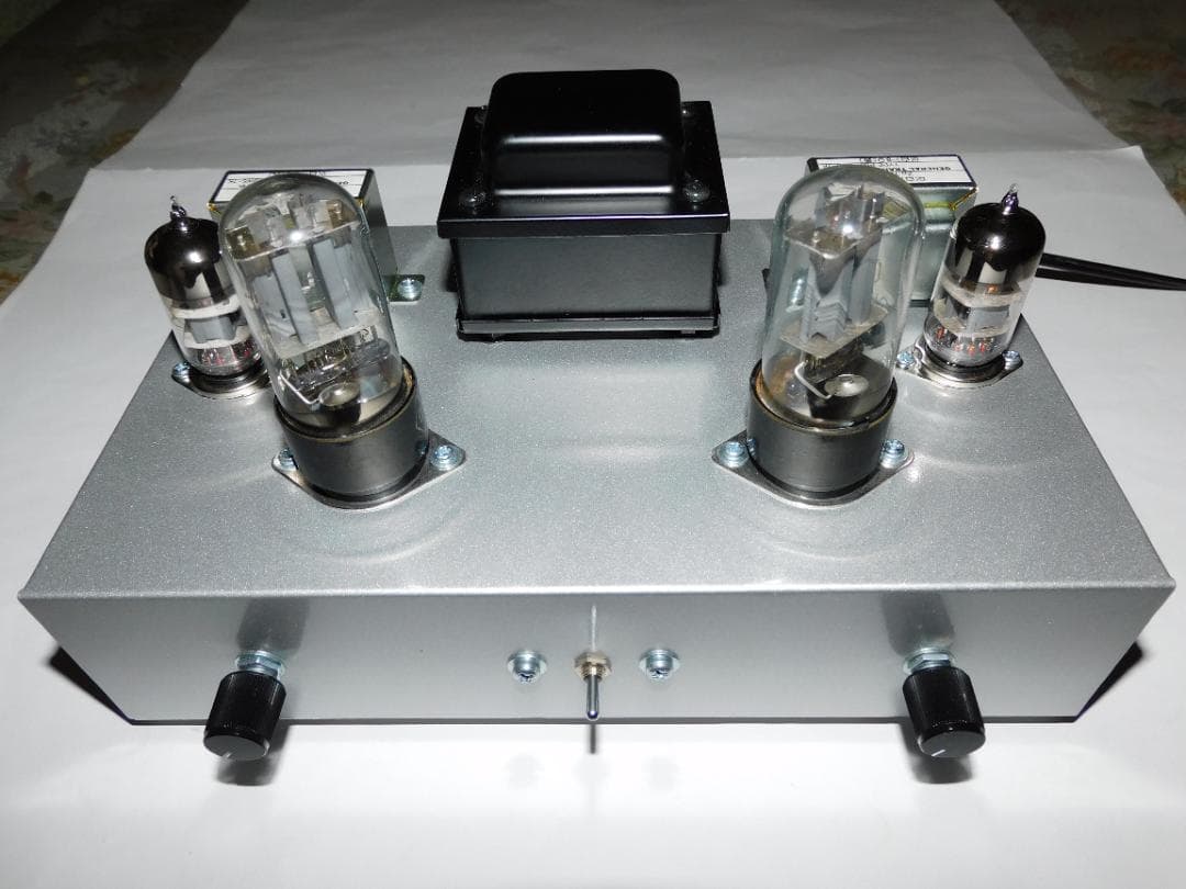 6N8S(6SN7) パラシングル真空管アンプ