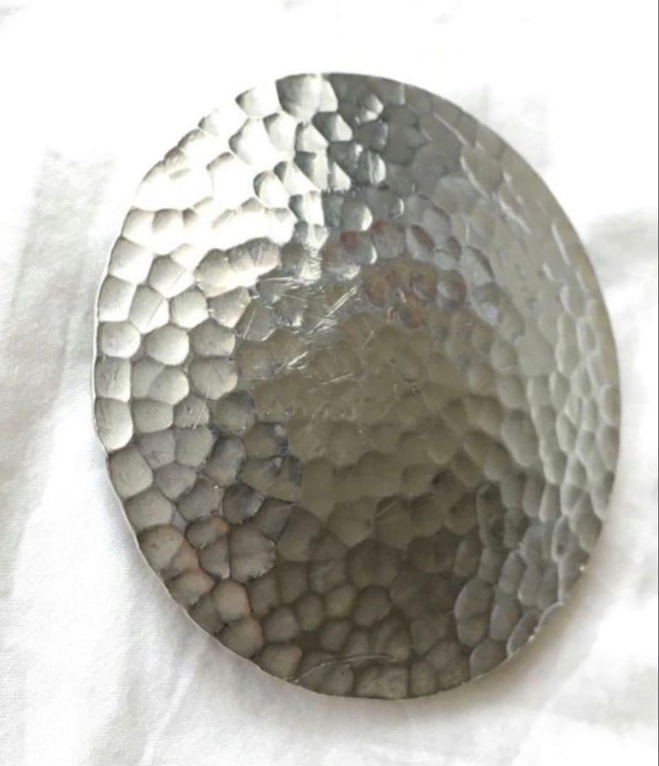 ビンテージ　REDMOON　シルバー　バックル　SILVER　たたき　鎚目