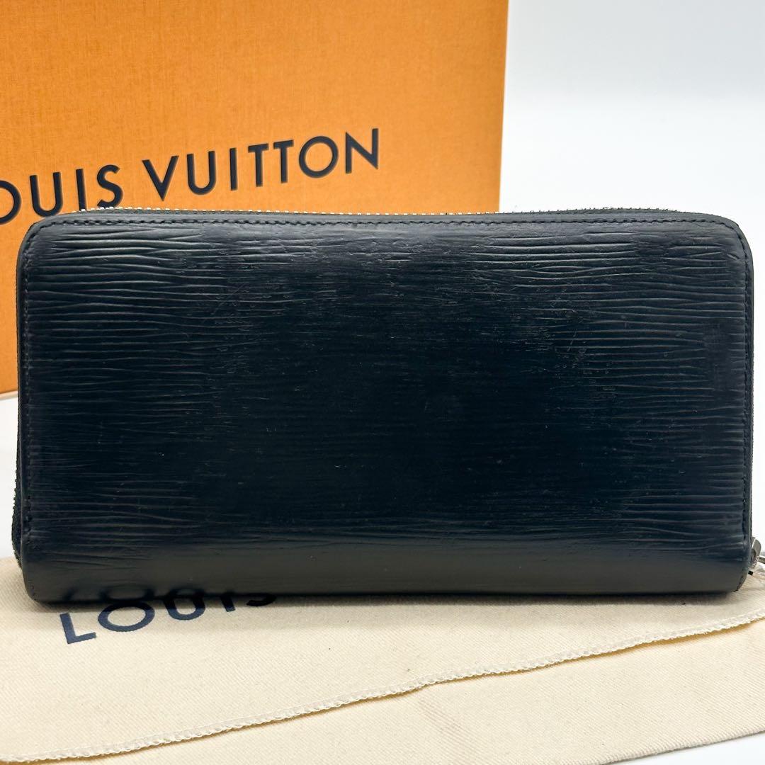 ルイヴィトン ジッピーウォレット エピ ブラック ラウンド 長財布 レザー