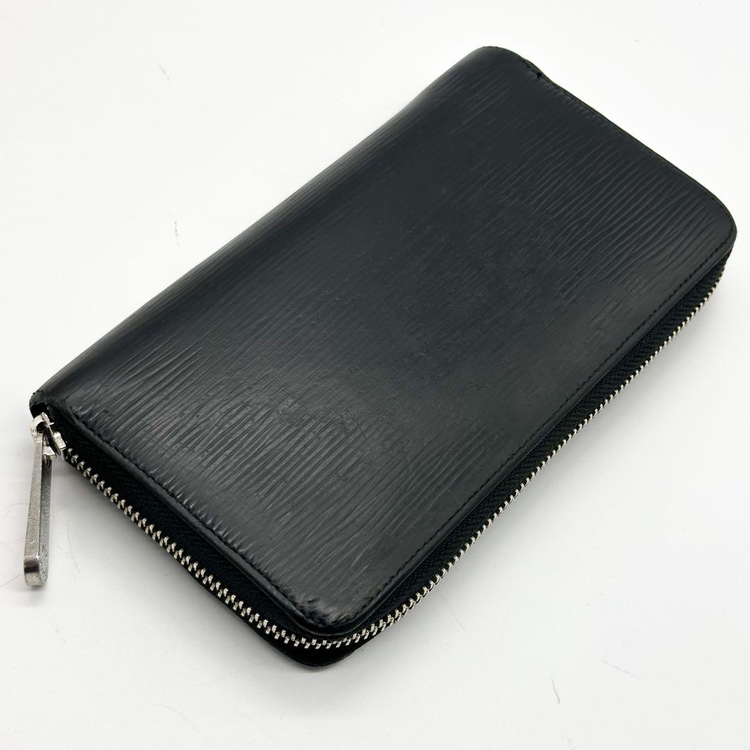 ルイヴィトン ジッピーウォレット エピ ブラック ラウンド 長財布 レザー