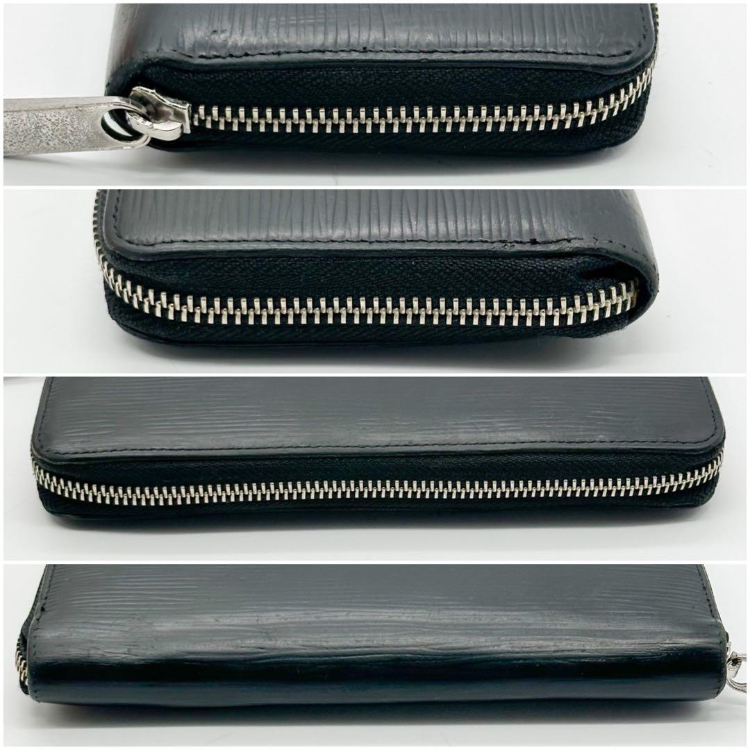 ルイヴィトン ジッピーウォレット エピ ブラック ラウンド 長財布 レザー