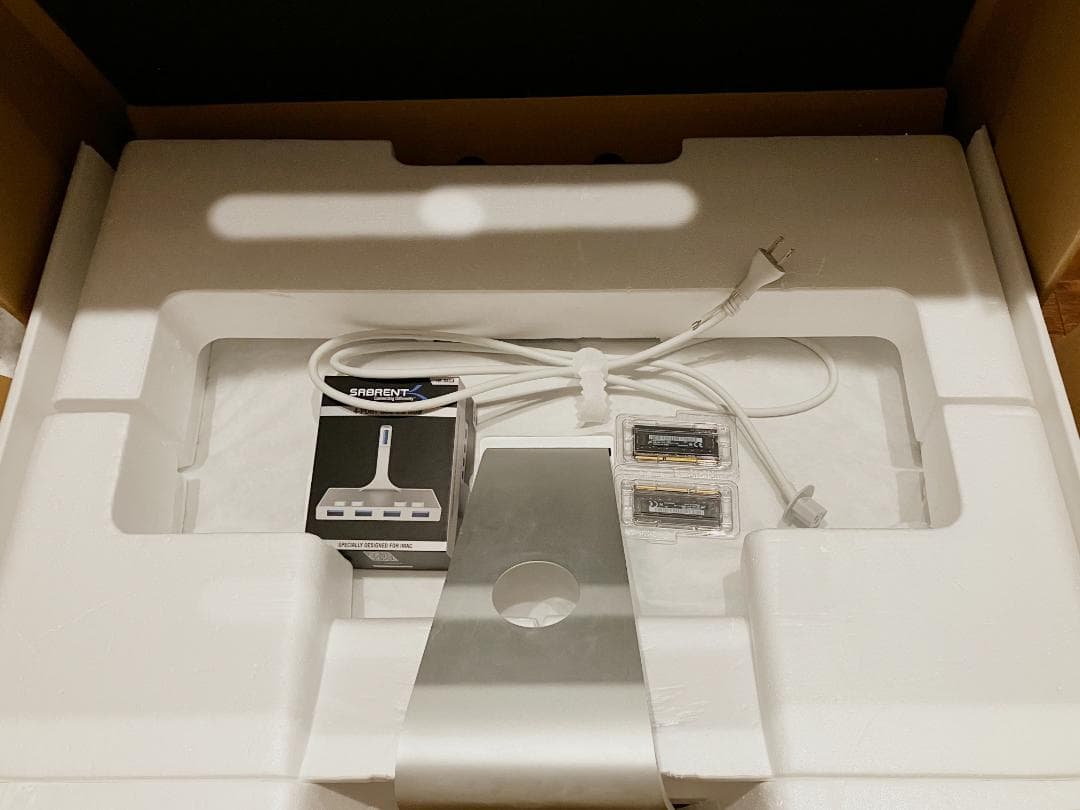 iMac 27inch 2015／メモリ32GB・HDD1TB 　箱あり+おまけ