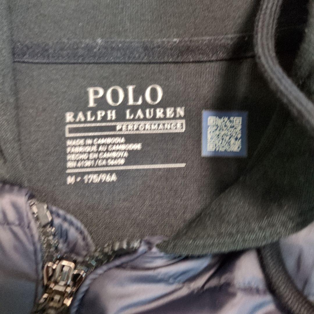 ポロラルフローレン　ブルゾン　素材切替