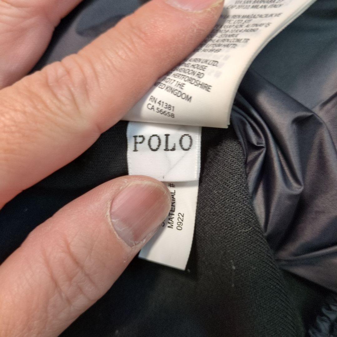 ポロラルフローレン　ブルゾン　素材切替