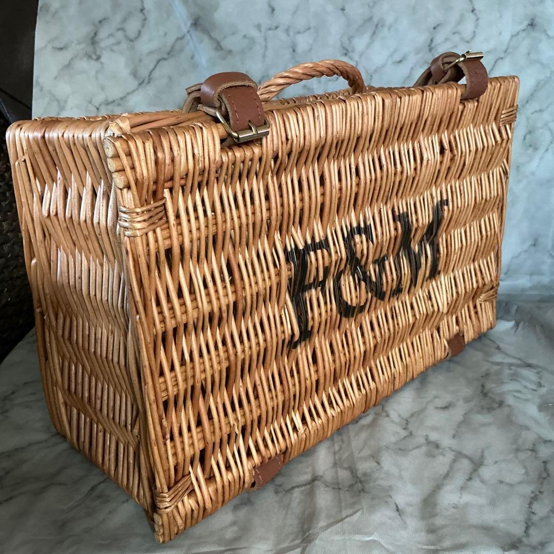 英国F&M フォートナム&メイソン ハンパーバスケット