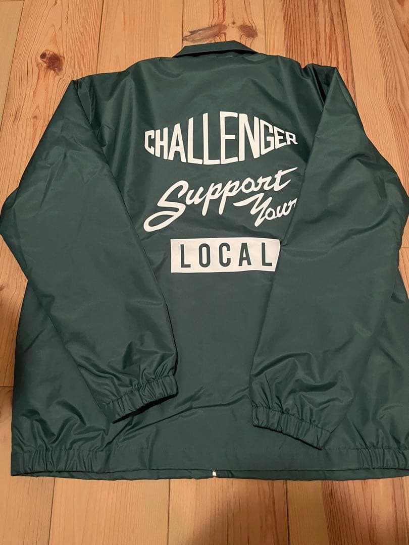 ジャケット・アウター challenger NYLON PRINTED SWING TOP