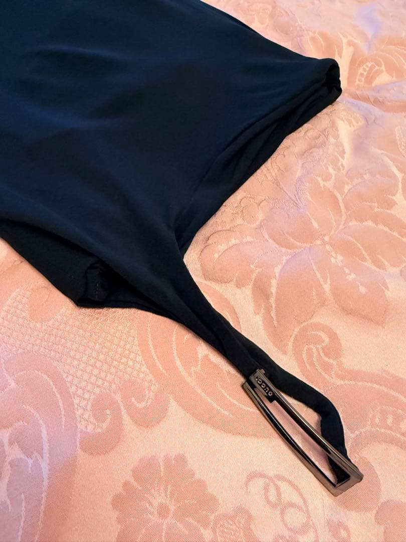 GUCCI ワンショルダーワンピース　ブラック