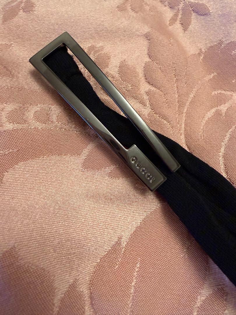 GUCCI ワンショルダーワンピース　ブラック