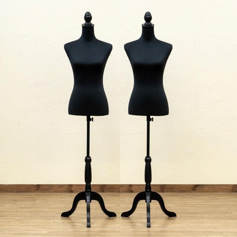 ２個セット 洋裁用トルソー　ブラック