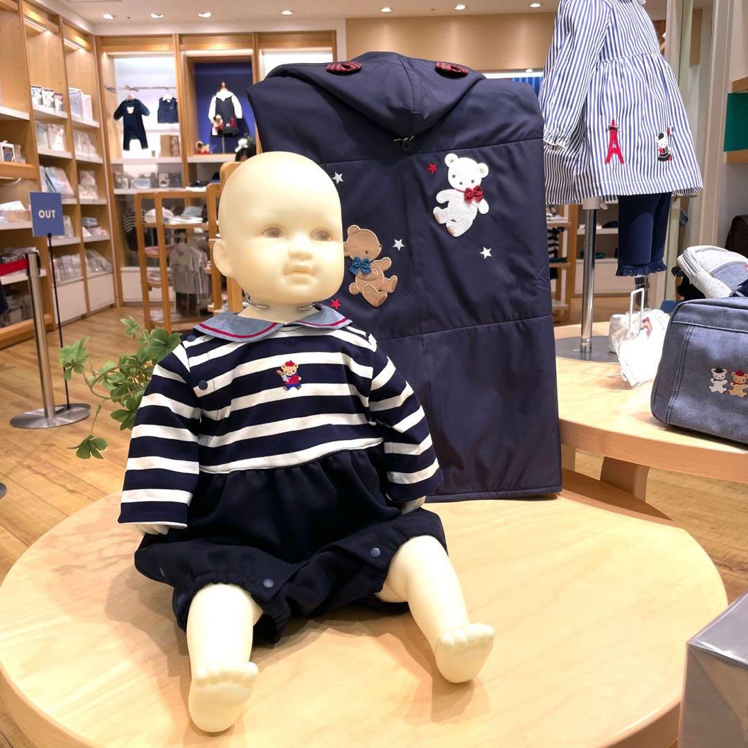 【新品未使用】familiar ファミリア　ロンパース　カバーオール 現行品