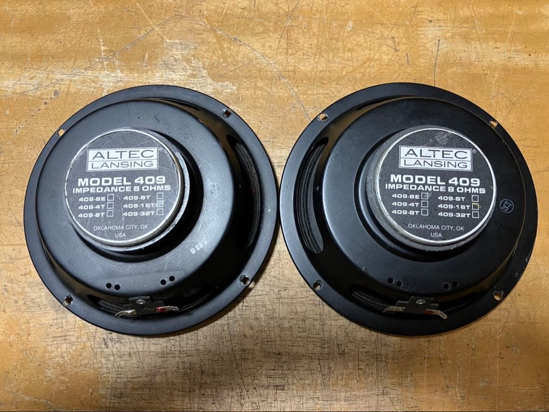ALTEC 409-8E使用 スピーカー(アルテック)