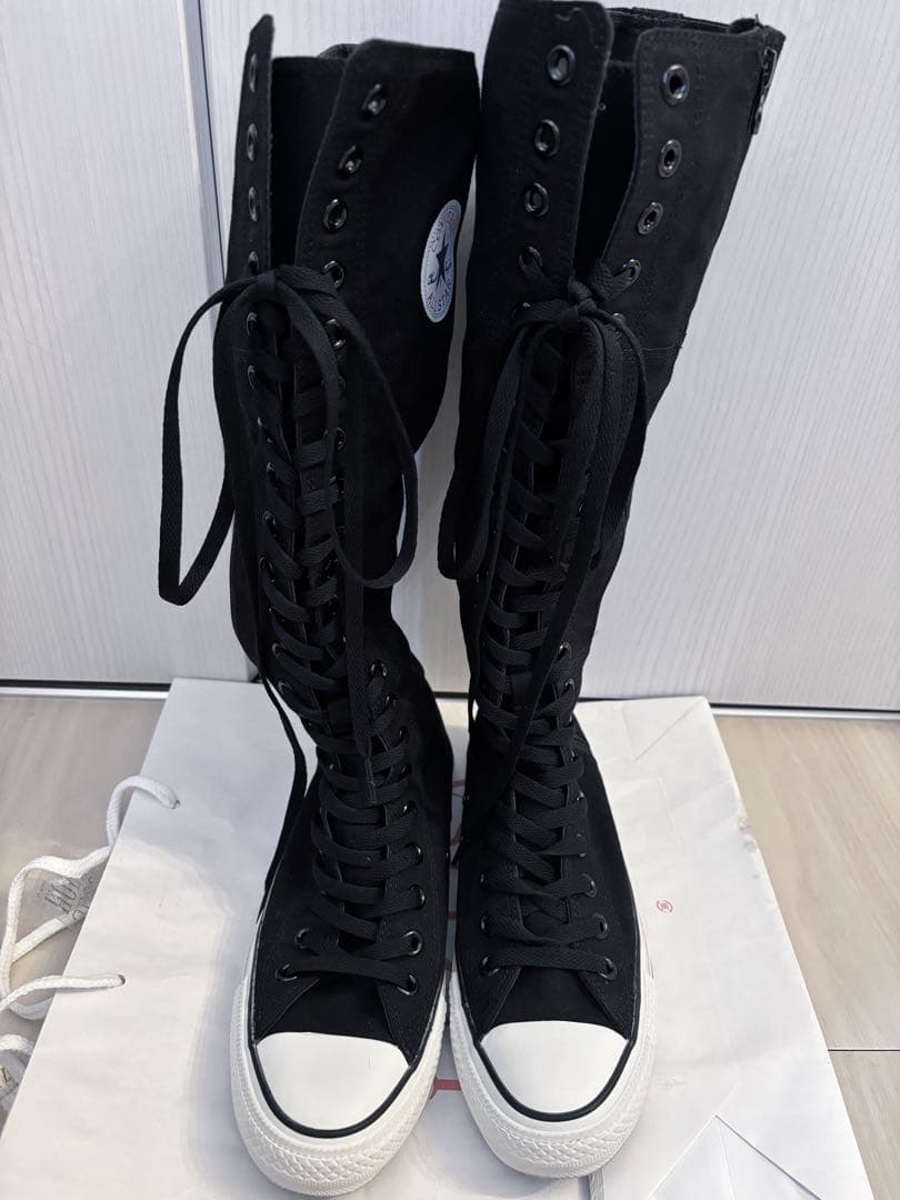 CONVERSE ALL STAR ブラックロングブーツ
