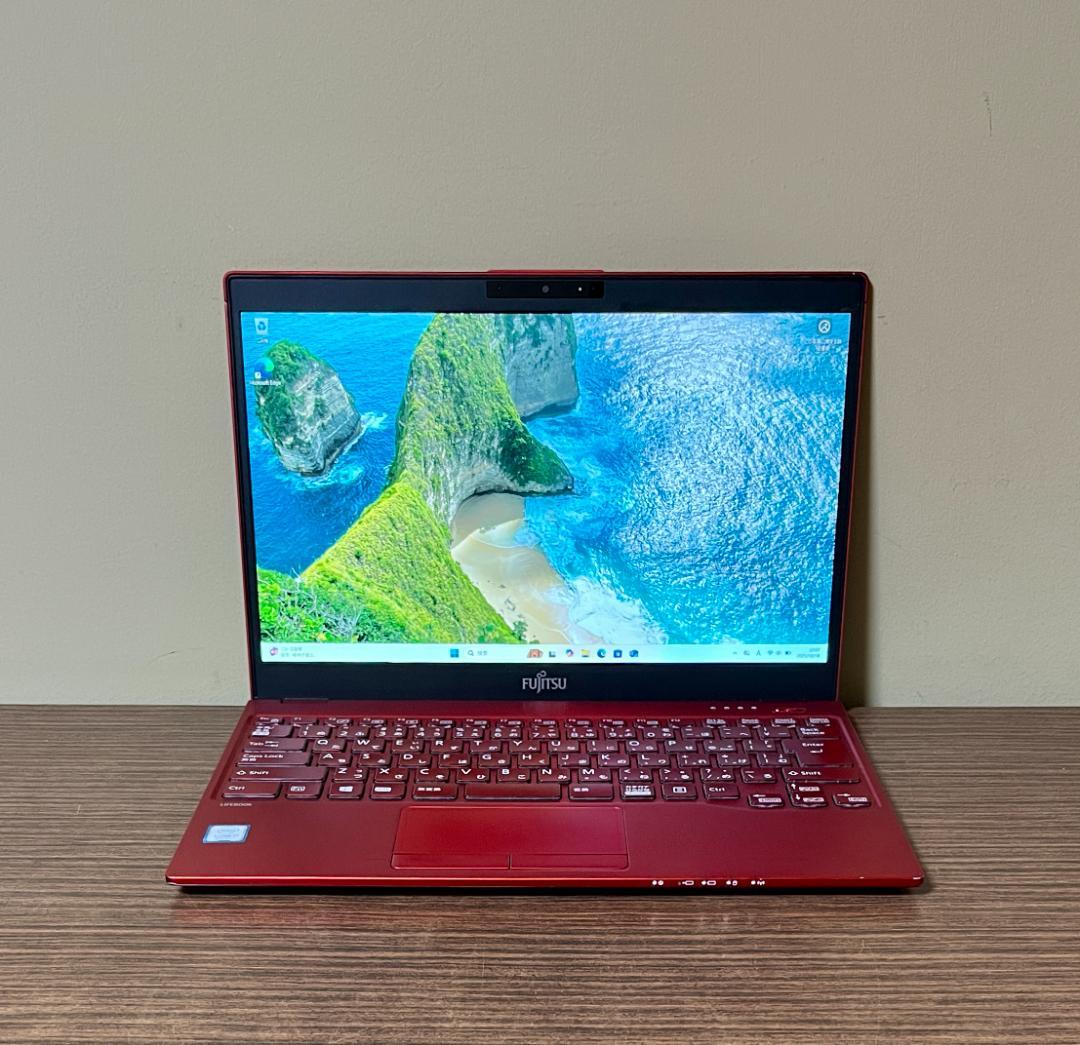 軽量、高速、i7、富士通 LifeBook WU2、8GB、256GB SSD