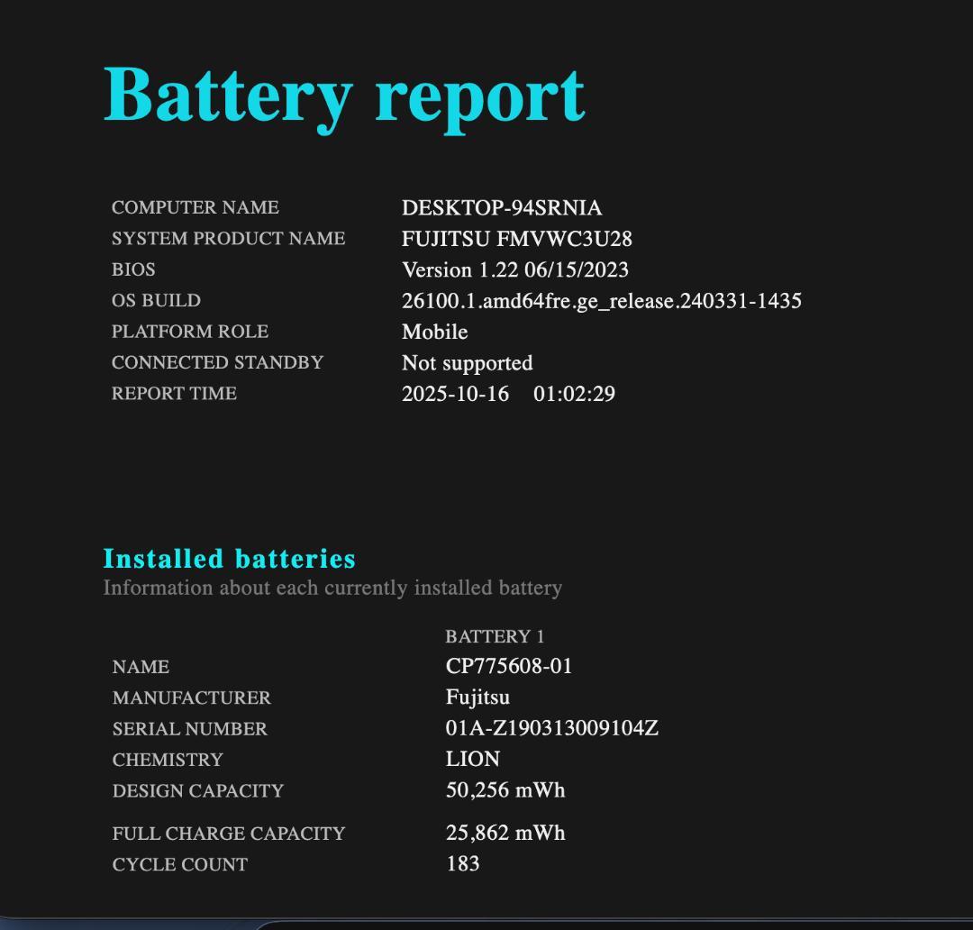 軽量、高速、i7、富士通 LifeBook WU2、8GB、256GB SSD
