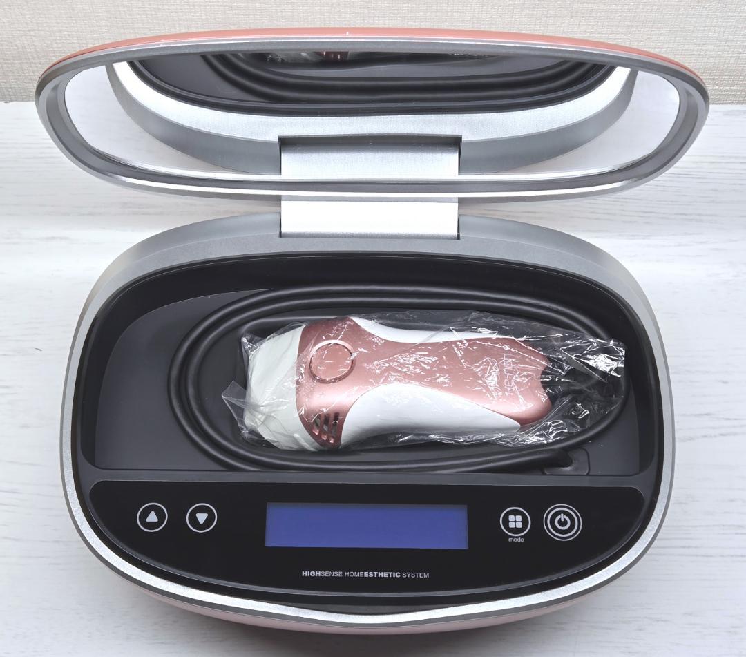 【使用僅少/付属品全付】脱毛器 ケノン Ver 8.6 ピンクゴールド