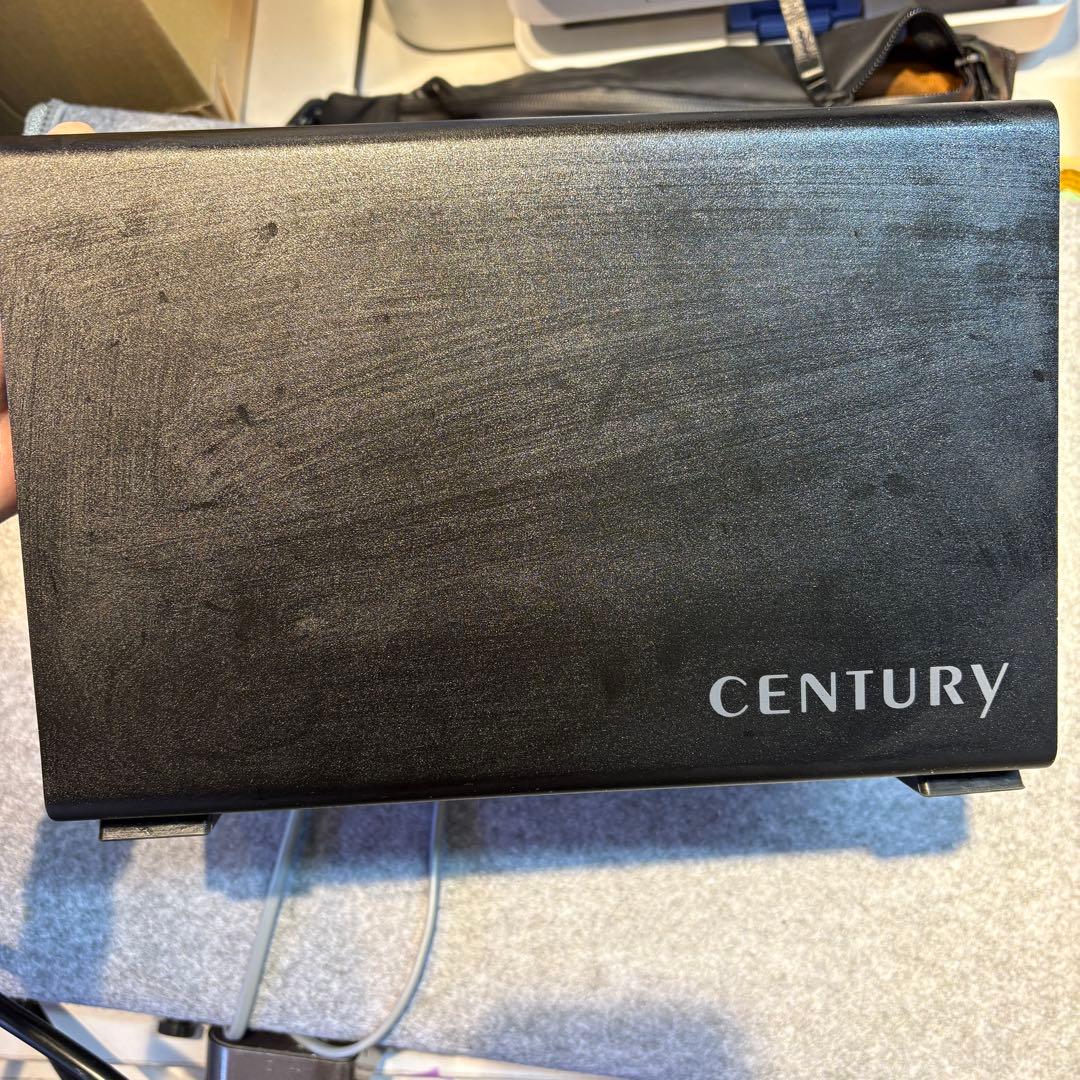 裸族のカプセルマンション 5Bay センチュリー独立電源スイッチ HDDケース