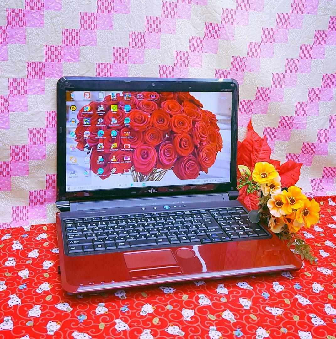 極上品！美品！テレワーク可能！レッド色！新型Win11搭載
画編集