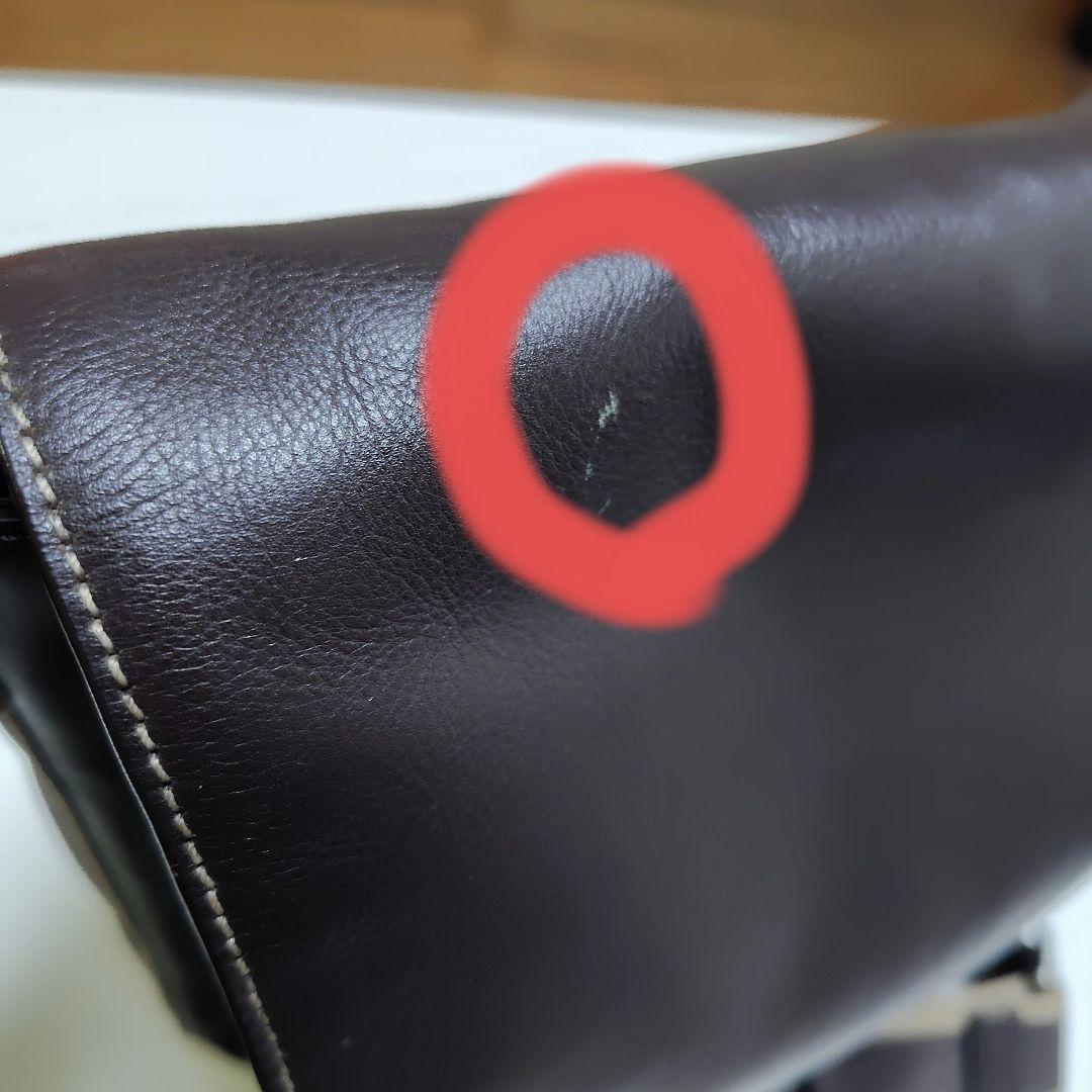 COACH　メッセンジャー　ショルダーバッグ F70555 ダークブラウン