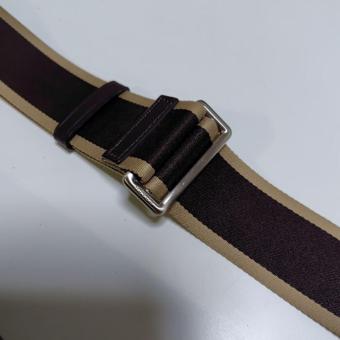 COACH　メッセンジャー　ショルダーバッグ F70555 ダークブラウン