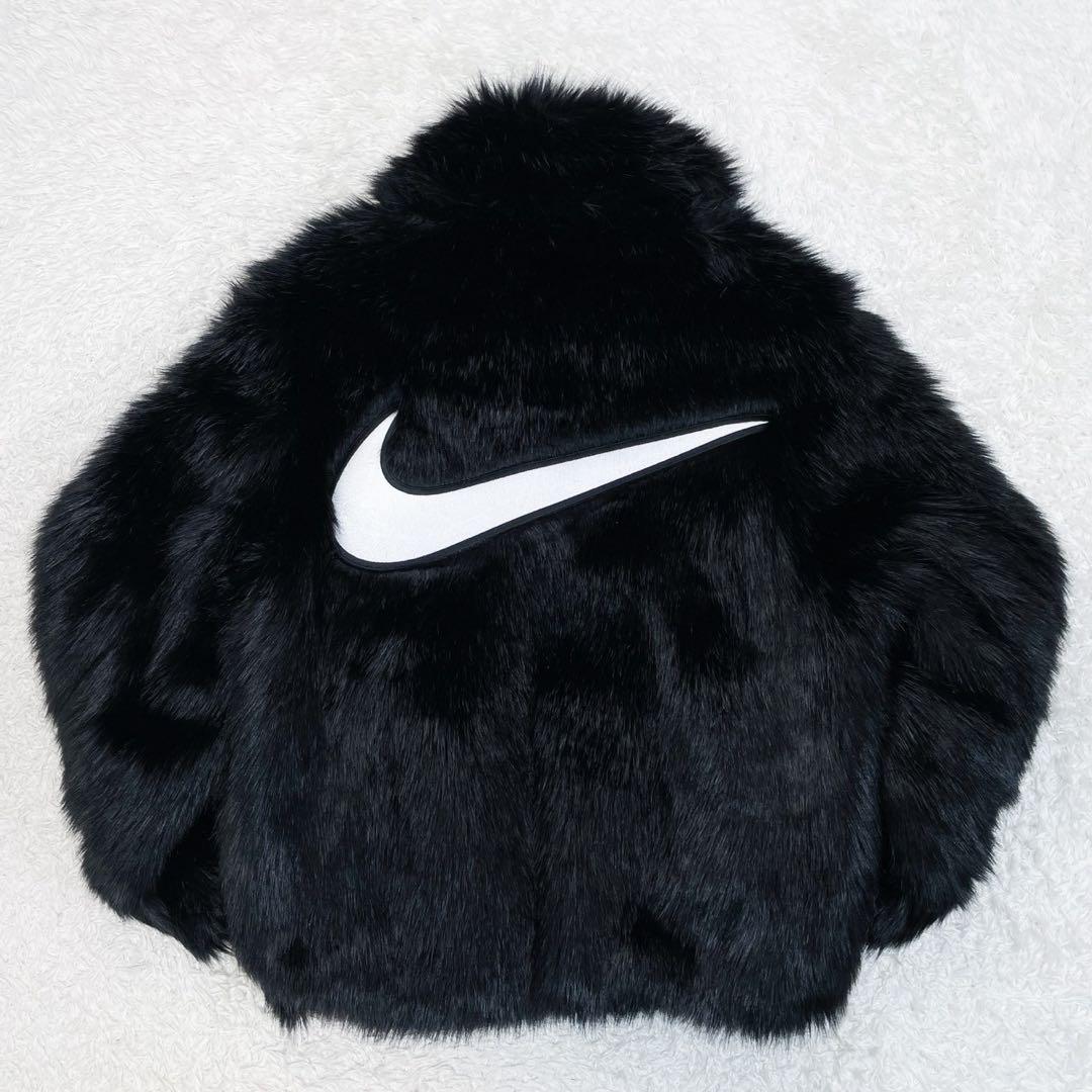 未使用級 ナイキ アンブッシュ リバーシブル フェイクファー ジャケット