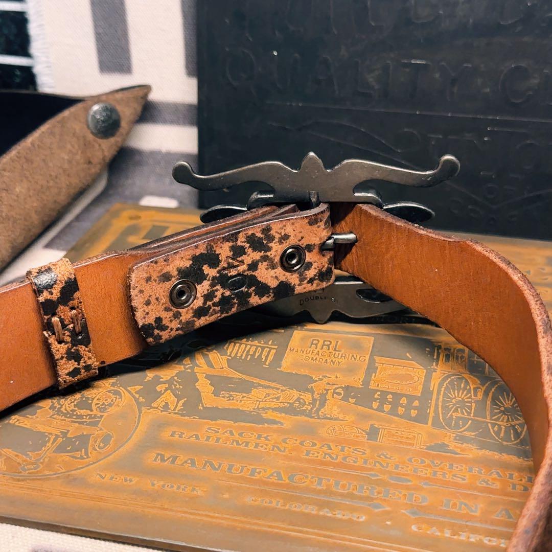 RRL オクトパス バックル ベルト-40