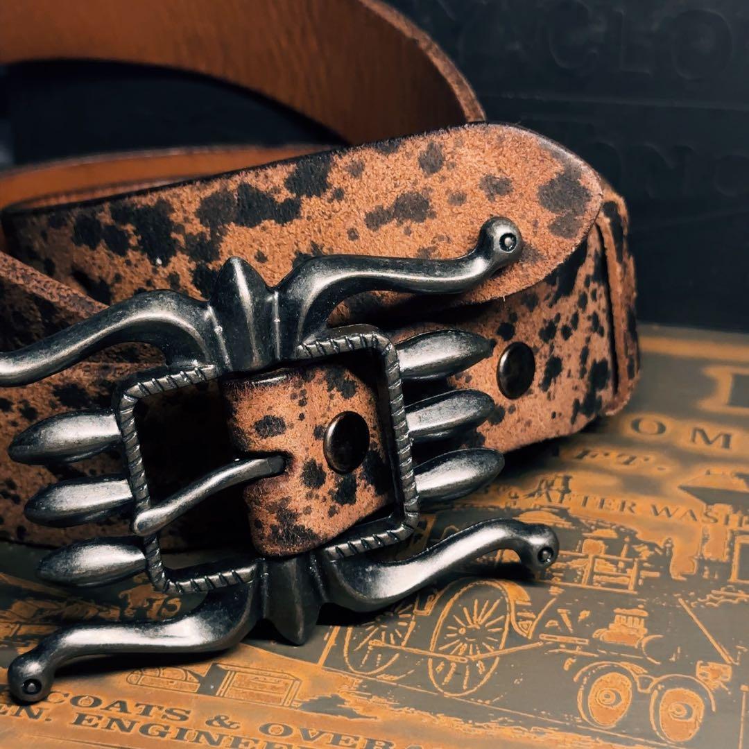 RRL オクトパス バックル ベルト-40