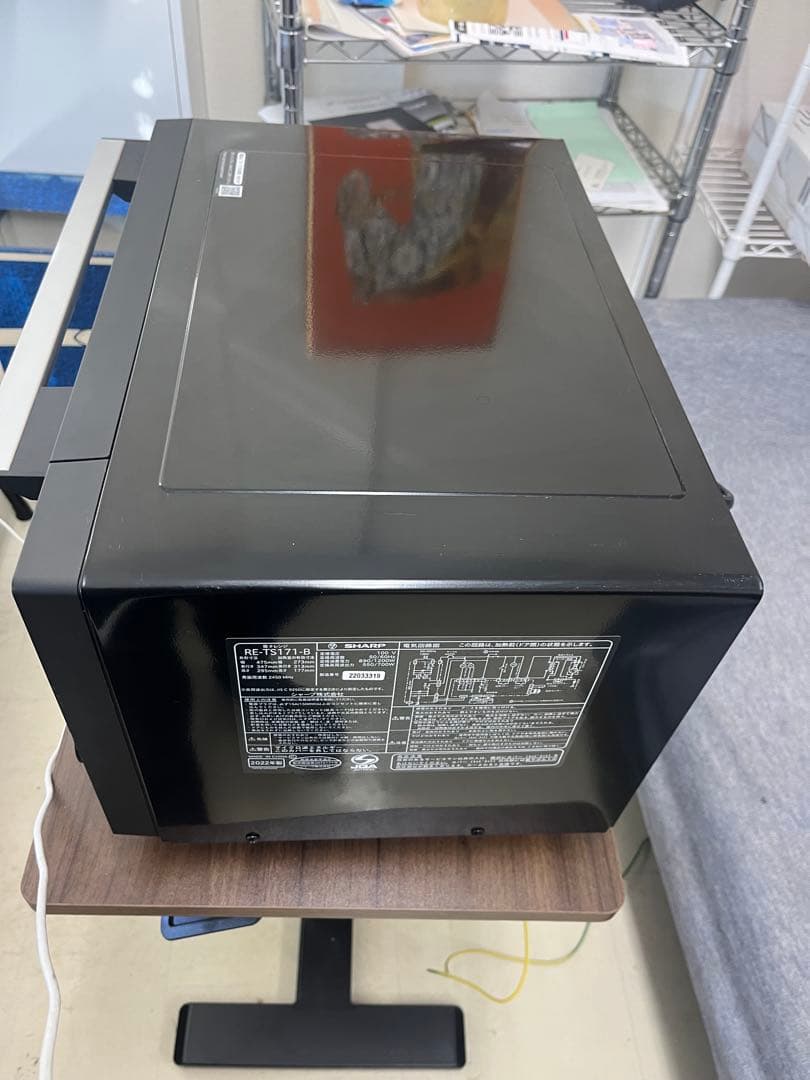 SHARP 電子レンジ RE-TS171-B コンパクト 2022年製