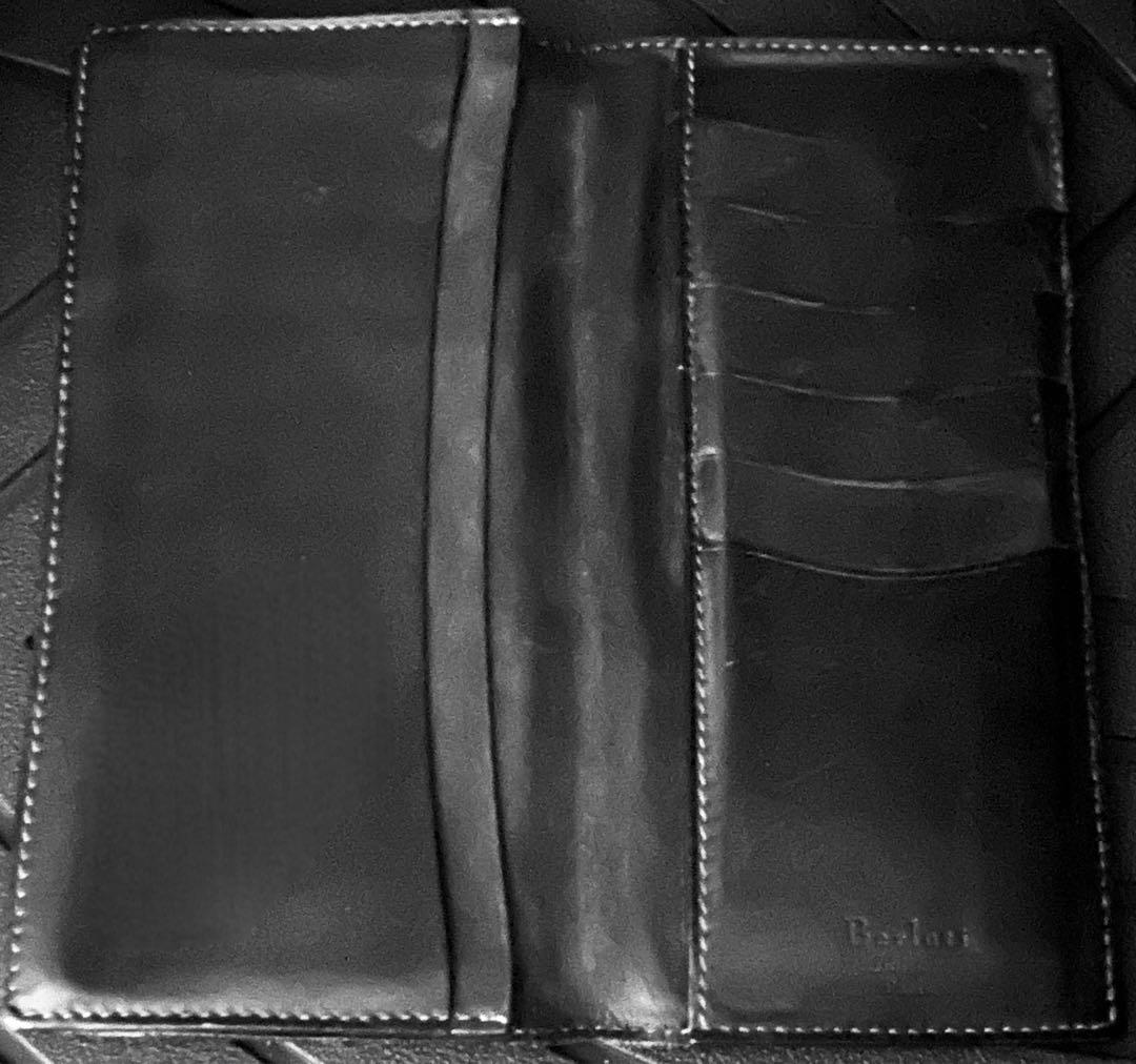 【超希少】ベルルッティ 長財布 ロゴセンター (再パティーヌ可/阪急購入)