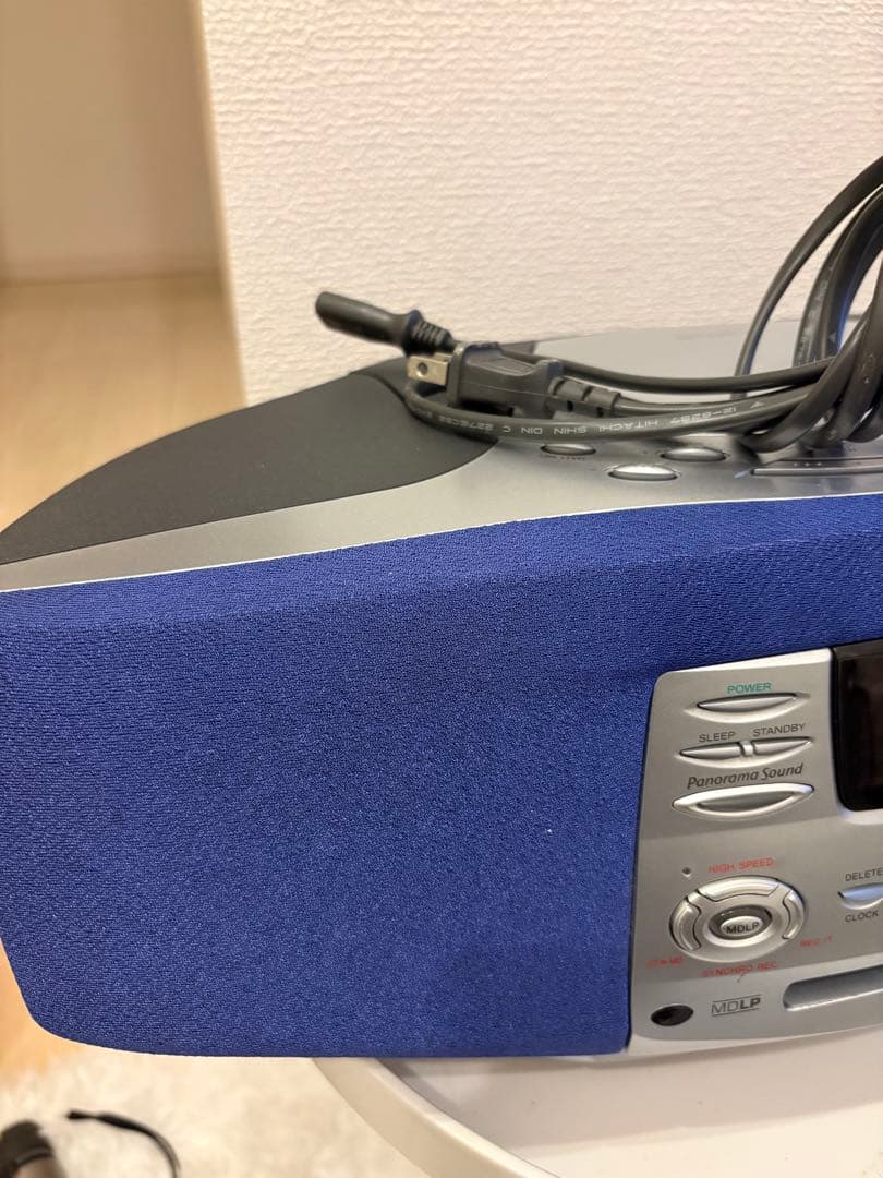 ソニー　SONY ZS-M37 パーソナルMDシステム　CD MD ラジオ