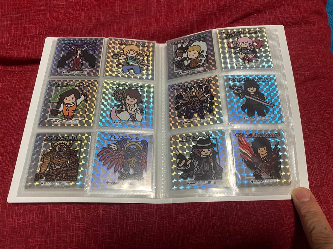 MTG FF ちびキャラシール 53+3種類フルコンプリートセットファイル付き