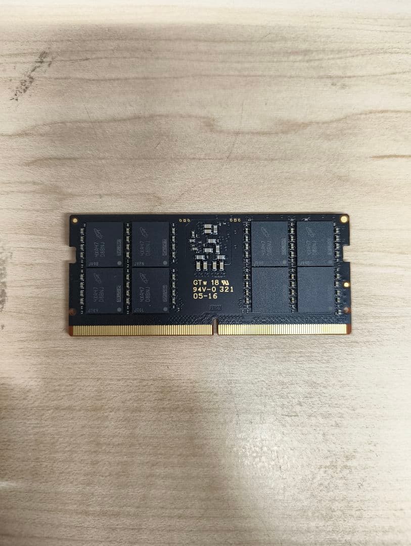 メモリー Crucial 32GB DDR5-4800MHz SO-DIMM