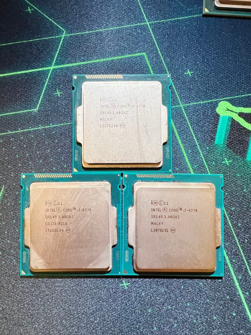 Intel Core i7-4000シリーズ CPU 5個セット