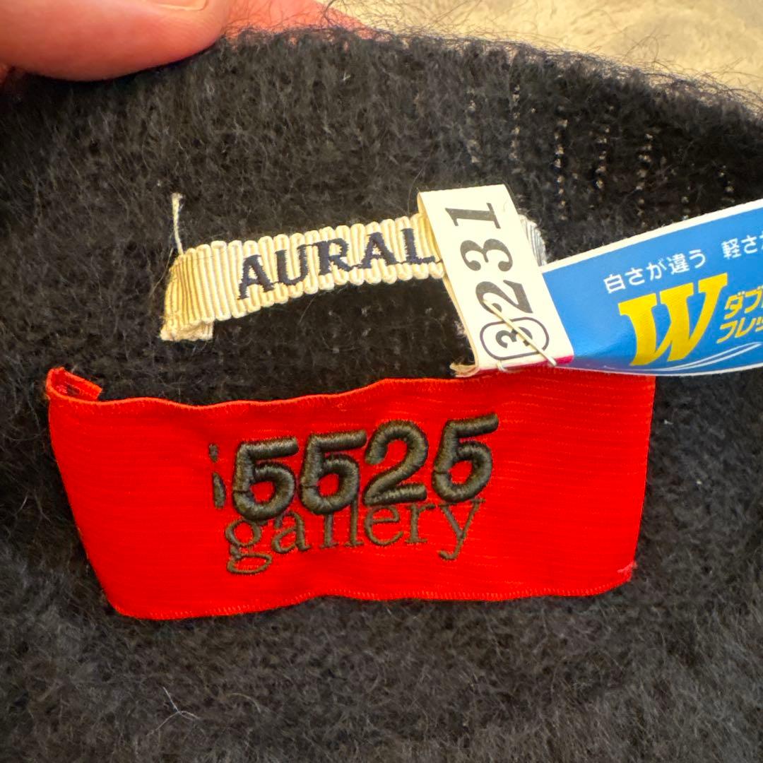 美品 Auralee x 5525 gallery コラボセーター size4