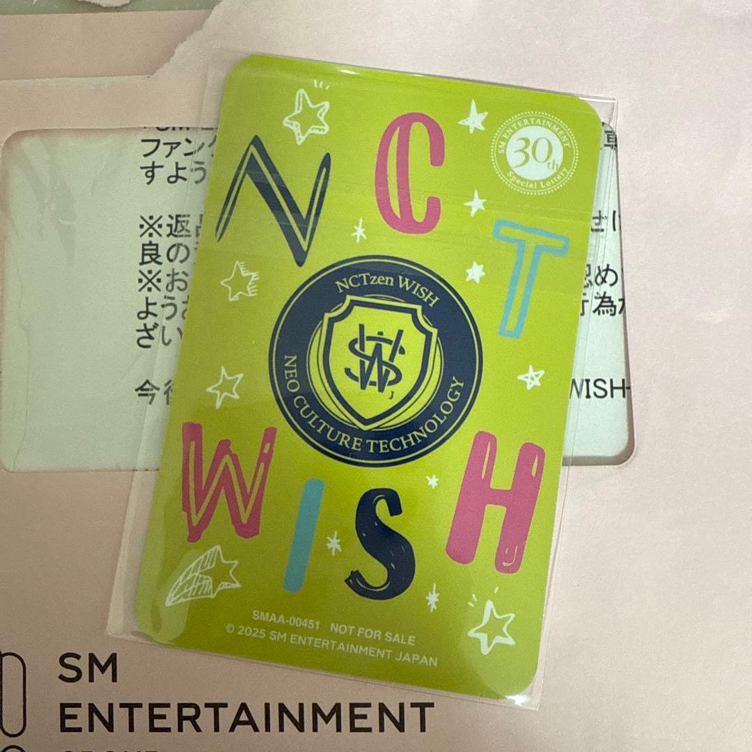 SM 30周年 NCT WISH ウィシ リク トレカ
