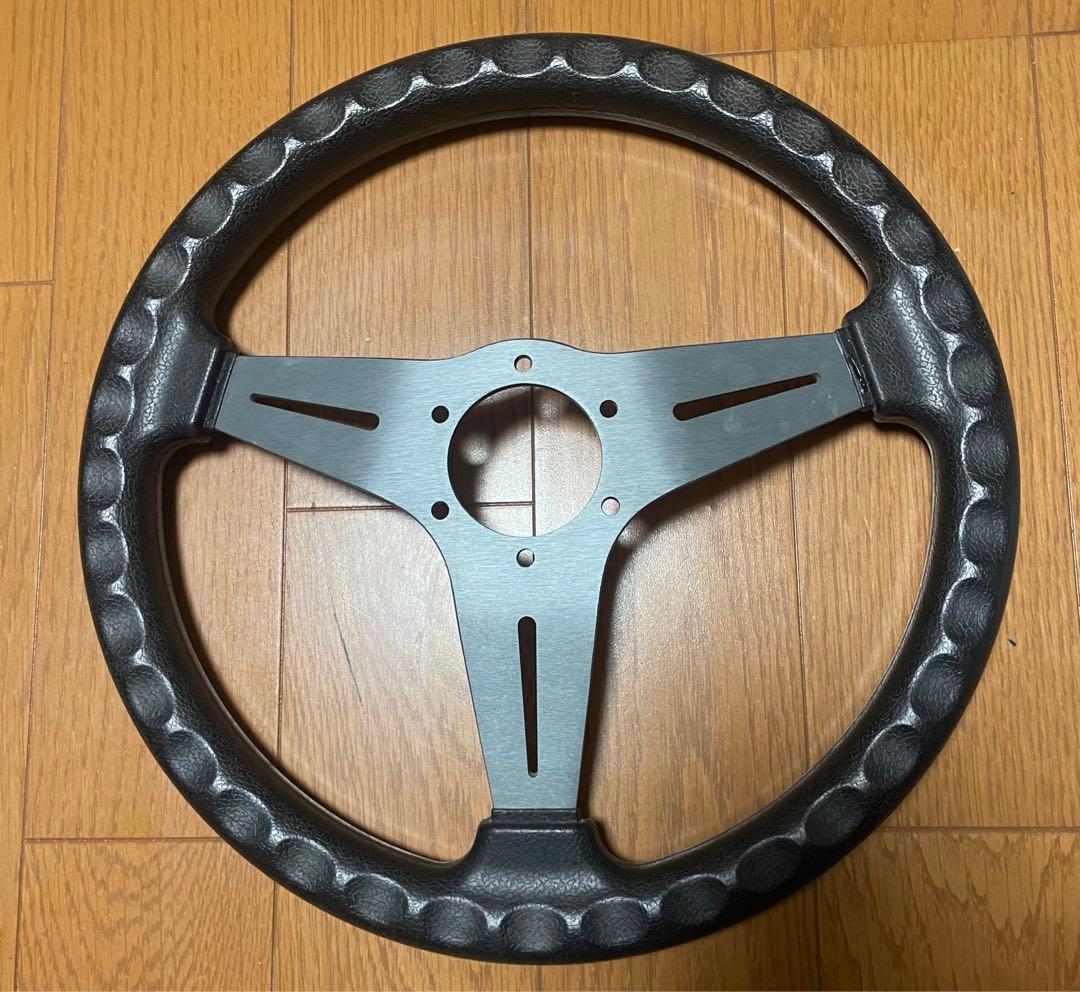 ステアリング ハンドル MOMO モモステ 350mm ディープコーン 当時物