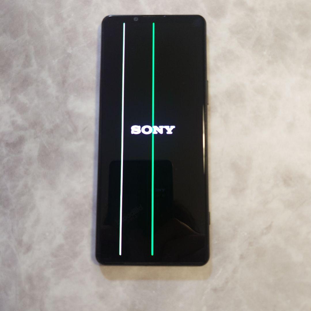 Xperia 5 III ジャンク品 au ブラック 外装美品