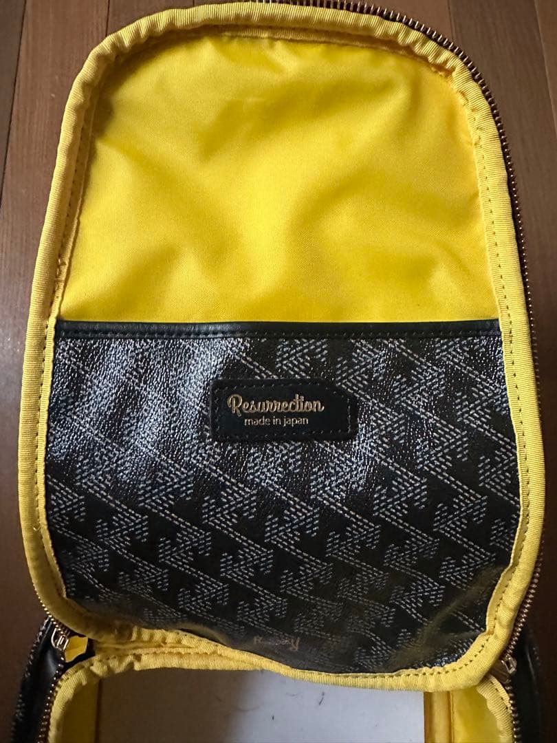 レザレクション シューズケース　ブラック