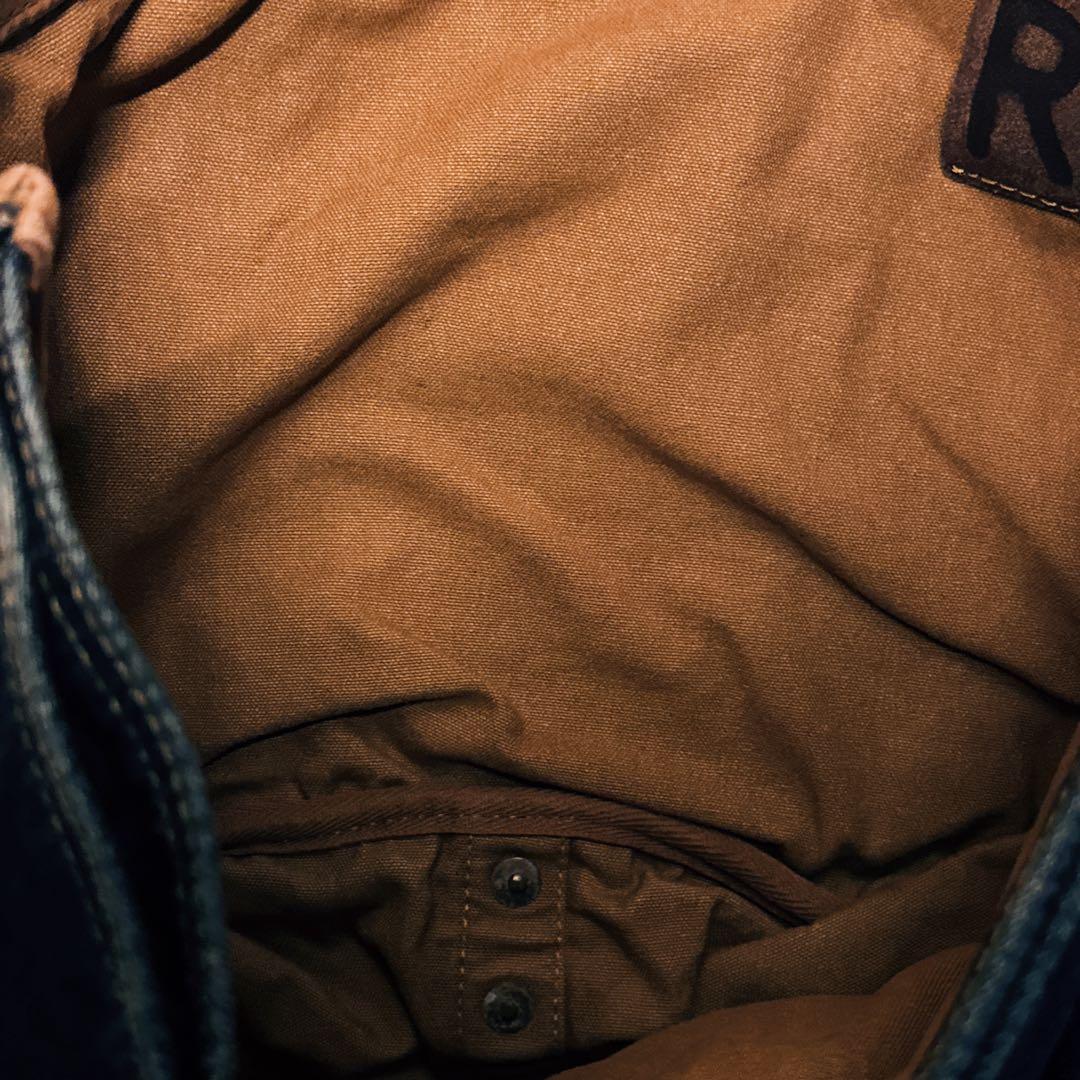RRL クラシックデニム メッセンジャーバッグ