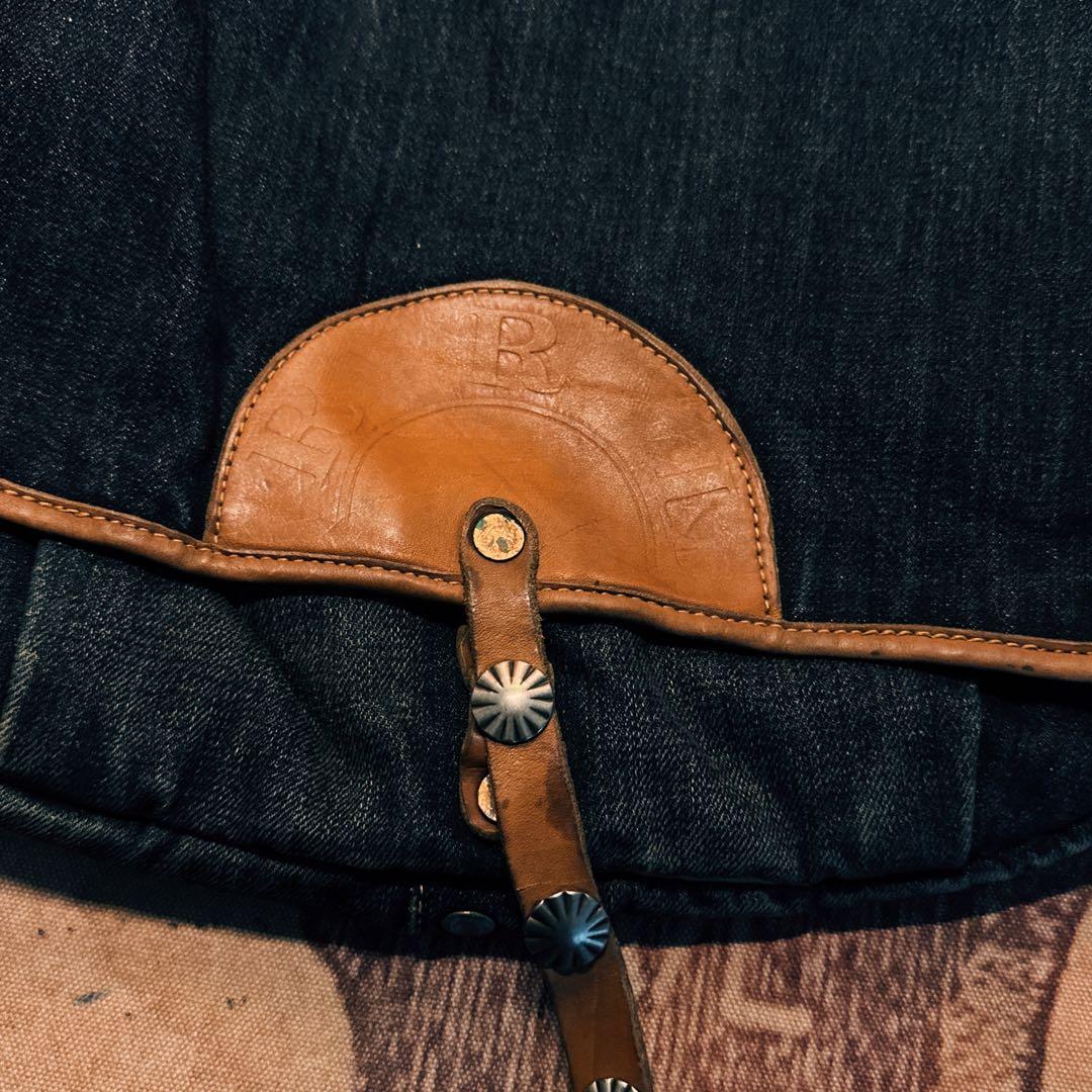 RRL クラシックデニム メッセンジャーバッグ