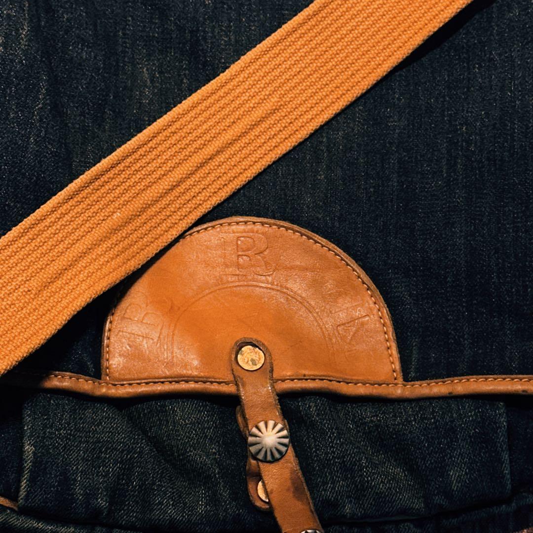 RRL クラシックデニム メッセンジャーバッグ