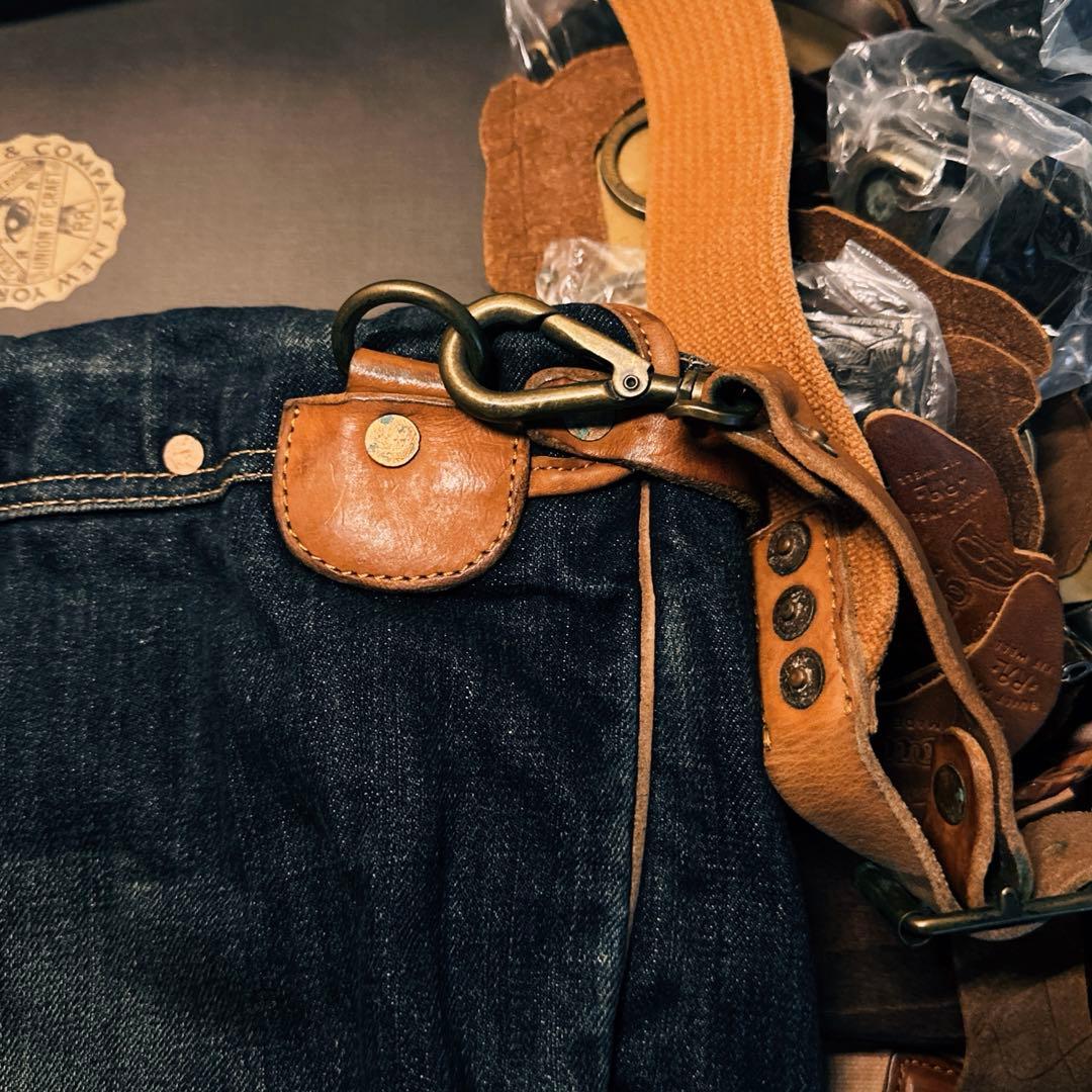 RRL クラシックデニム メッセンジャーバッグ