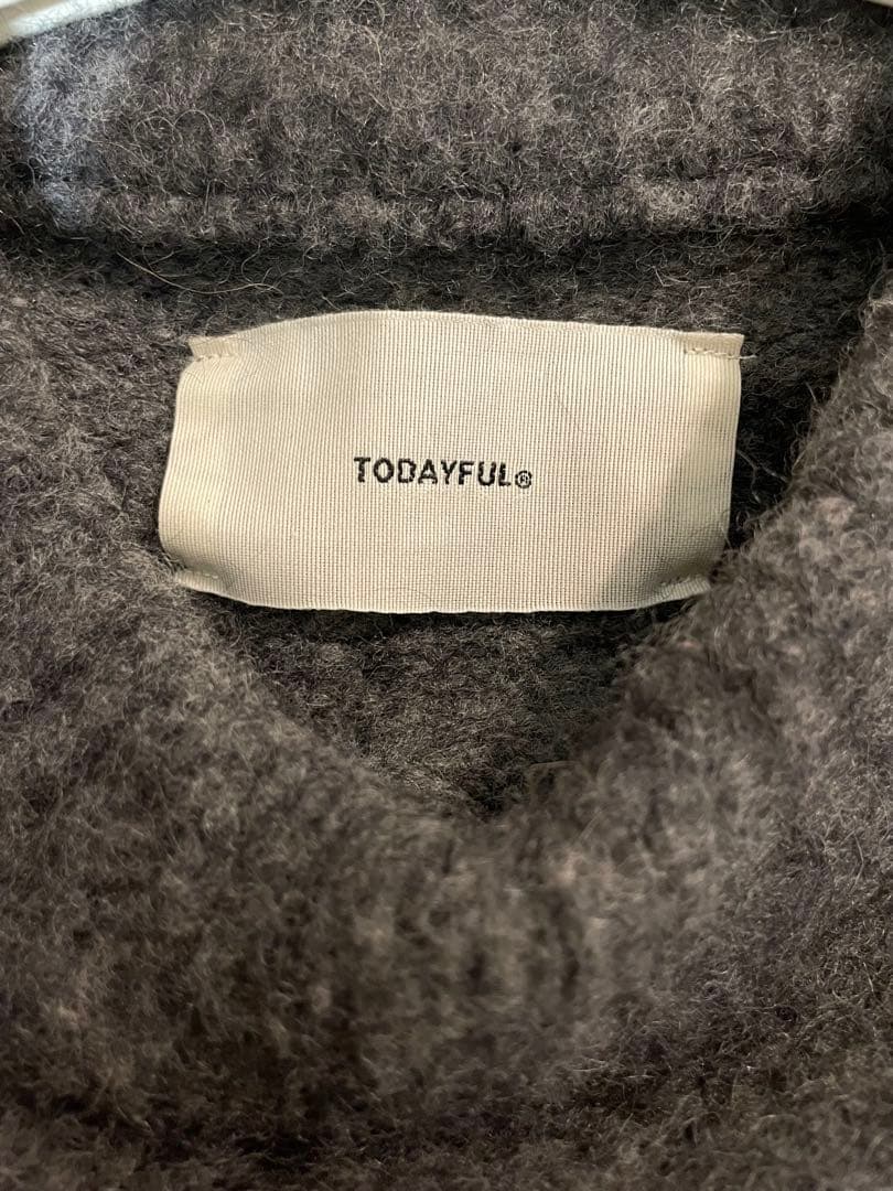 トップス TODAYFUL Brushed Over Knit