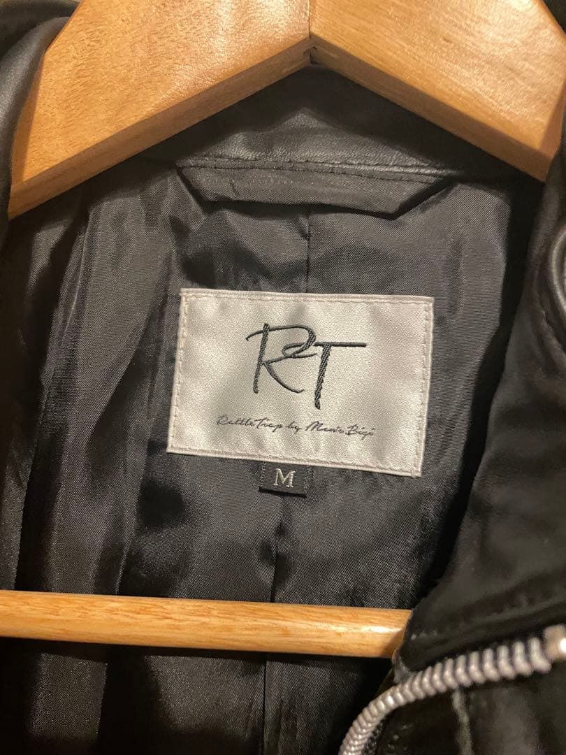 【超美品】RATTLE TRAP ライダースジャケット　ラムレザー