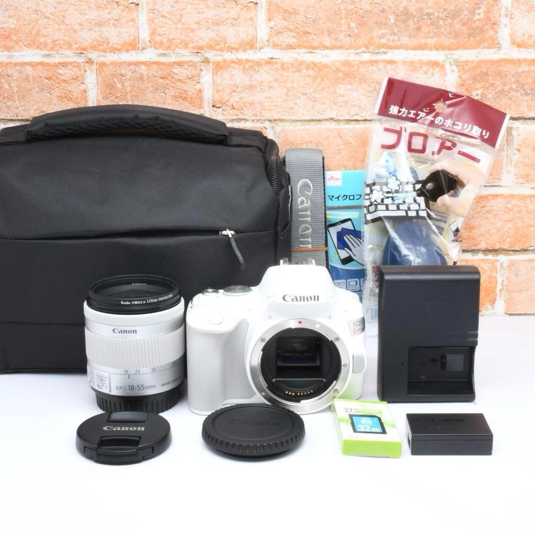 カメラバッグ付属✨Canon Kiss X10✨ホワイト✨Wi-Fi機能