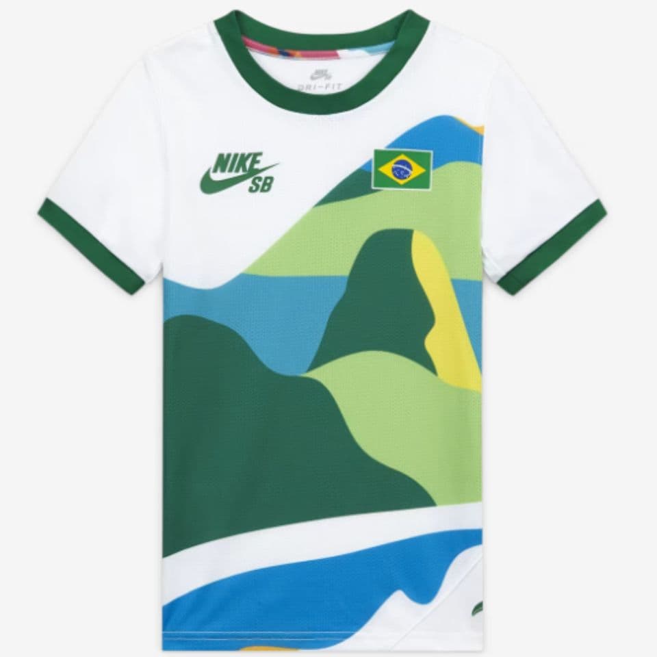 Nike SB ブラジル国旗デザインTシャツ
